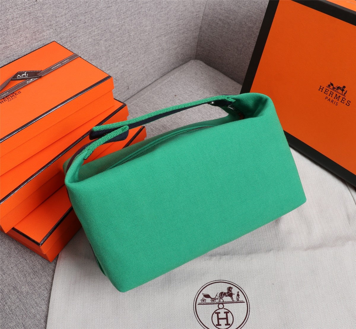 Hermes Bride-A-Brac 21 Jade Canvas