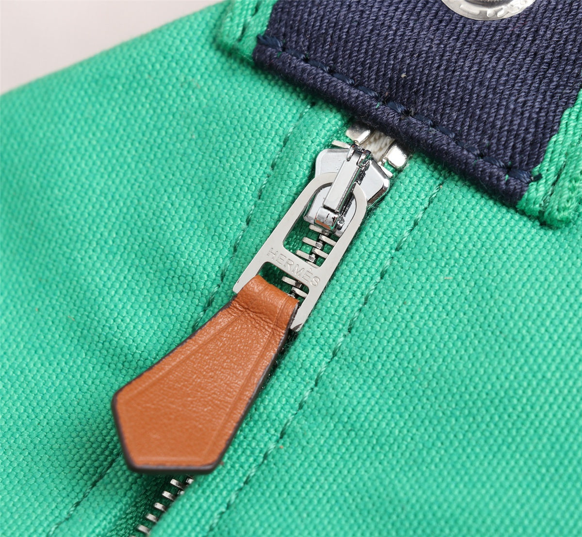 Hermes Bride-A-Brac 25 Jade Canvas