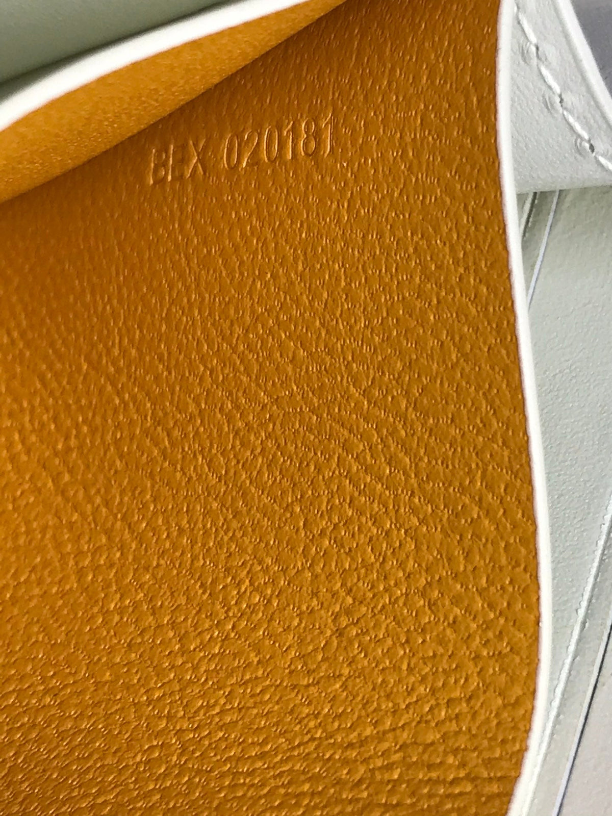 Goyard Matignon Mini Wallet 11 in White Goyardine Canvas and Calfskin